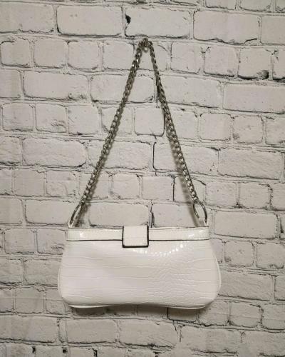 Womens Or Girls Snap Close Handbag - Thumbnail 3