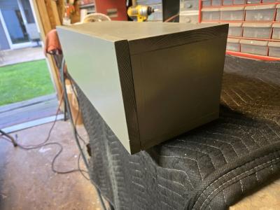 24 inch HIDDEN STORAGE FLOATING SHELF - Thumbnail 3
