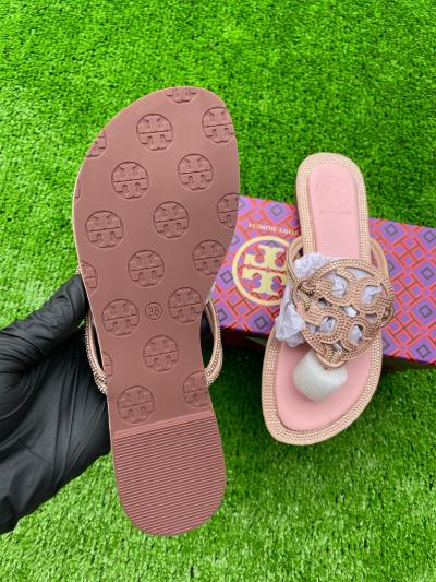 Tory Burch Miller Studded Thong Sandals  Silver - Thumbnail 7