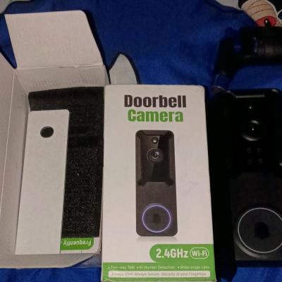 wifi 24GHzDoor Bell Camera black box open but never used