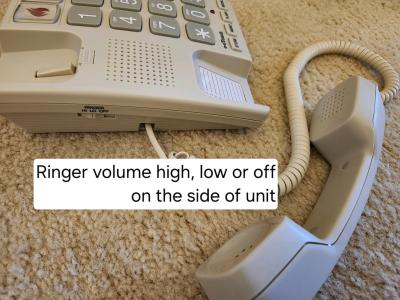 EZ Touch Landline Phone - Thumbnail 3