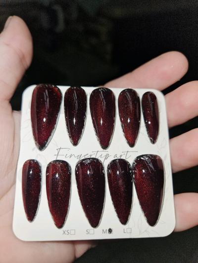 Handmade Press on Nails Sized Medium with Starter Kit