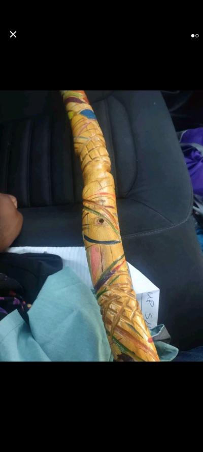 Handmade Walking Wooden Stick for Seniors