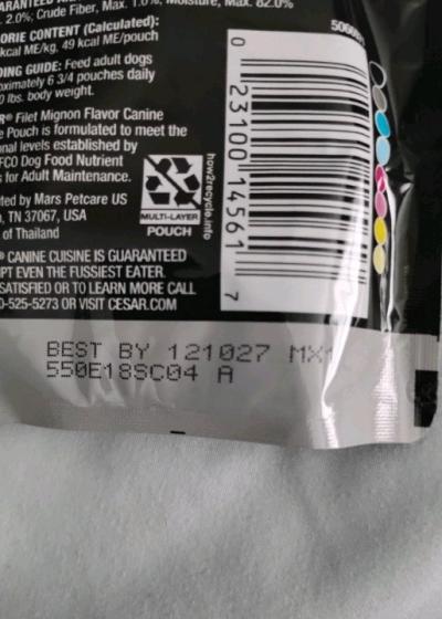 Caesar wet dog food in pouches - Thumbnail 3