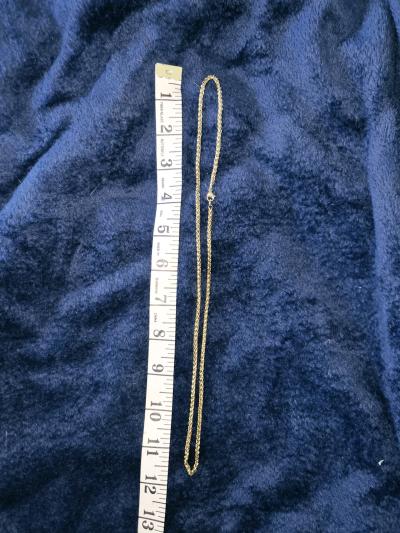 cross gold tone necklace - Thumbnail 5