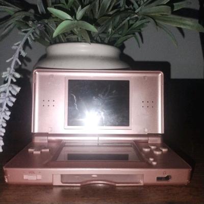 light pink Nintendo DS Lite good condition