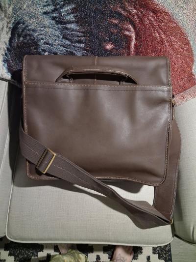 amerileather messages bag  brand new with brown  slip  buy - Thumbnail 2