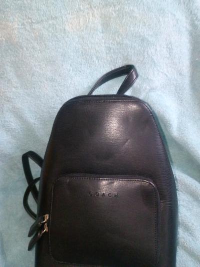 Coach mini backpack