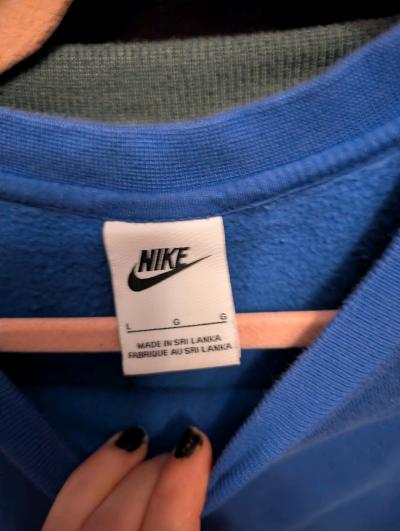 Nike Large Blue Sweatshirt and sweatpants Set - Thumbnail 11