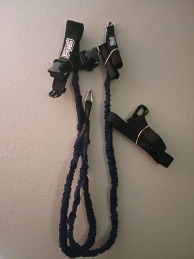 F45 8 piece resistance band with waist band - Thumbnail 2