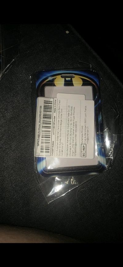 2nd Batman card holder badge - Thumbnail 3