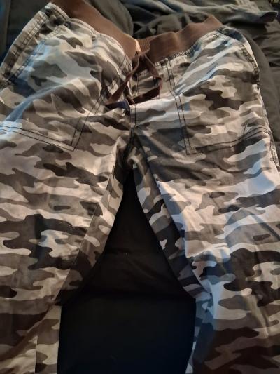 Army fatigue stretch pants