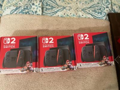 Brand new  nintendo switch  2 mario complete bundle