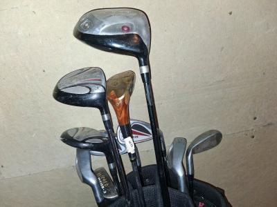 Mens Golf Club Assortment including different brands