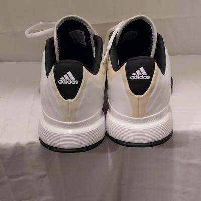 adidas Barricade 2018 Boost Footwear WhiteCore BlackMatte Si - Thumbnail 3