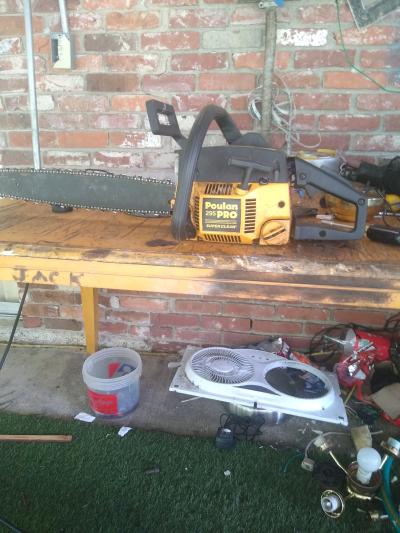 poulan pro 295 good running saw