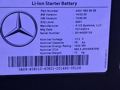 bateria de conputadora de  MerBenz Benz - Thumbnail 8