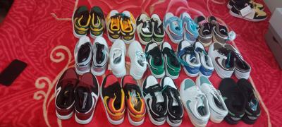 Mens tennis shoes and new tennis fans size 8 and a half size - Thumbnail 2