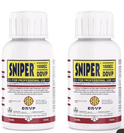 Sniper 1000EC DDVP Insecticide 100ml Plastic Bottle for Inse - Thumbnail 3