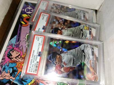 marvelDC comics and sport card lot