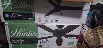 36 new Hunter Ceiling Fans read description - Thumbnail 4