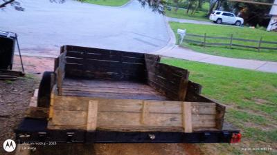 Single Axle Utility Trailer with Removable Sides - Thumbnail 12