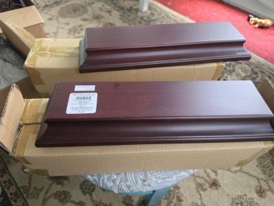 Threshold Traditional Shelf Set Espresso 4Piece