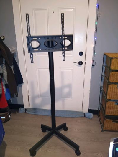 Universal Tv Mount Stand On Wheels Mobile