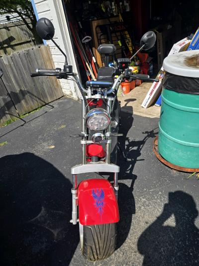 Fat tire electric scooter - Thumbnail 2