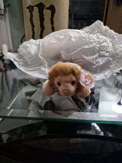 Rare Beanie Baby Roary on hang tag