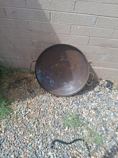 used 24 inch cooking descada  wok - Thumbnail 3