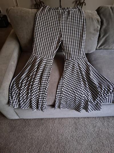 New Ladies Extra Bell Bottom Pants - Thumbnail 2