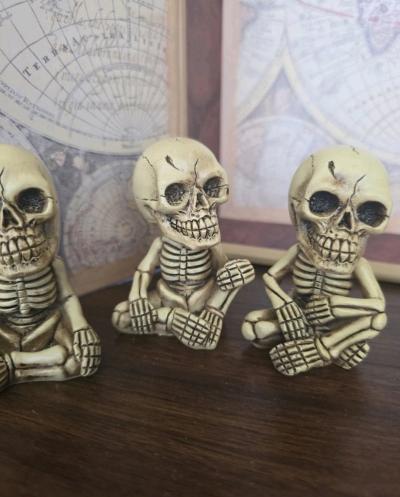 Bobblehead skeletons set 4 275 inches - Thumbnail 3