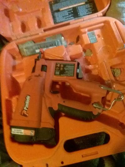 Paslode cordless nail gun
