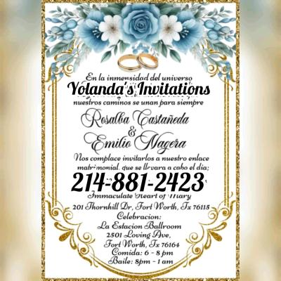 invitaciones para bodas y quinceaera - Thumbnail 11