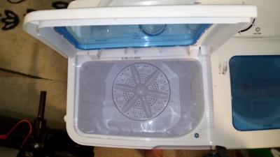 used small porterable washer with all hookups and cord - Thumbnail 3