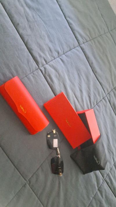 Cartier Panther rectangular sunglasses