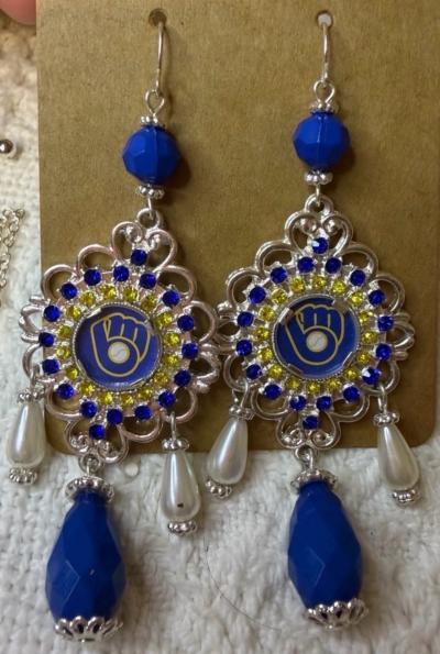 Evil Eye Set Necklace and Earrings - Thumbnail 2