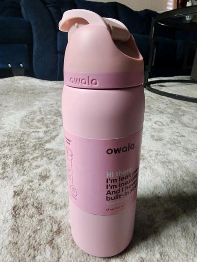 owala rosy quartz 32oz - Thumbnail 2
