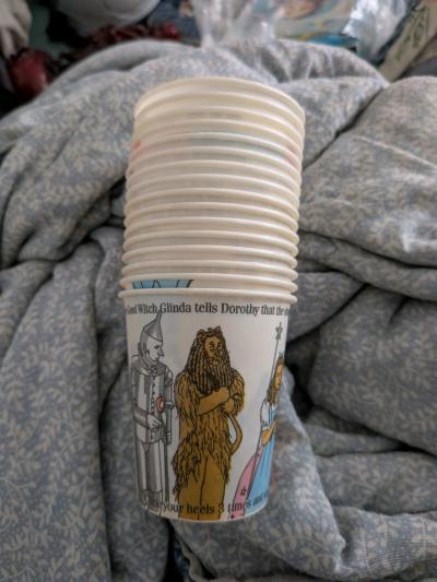 Wizard of Oz 1989 Solo Cups 16 Count