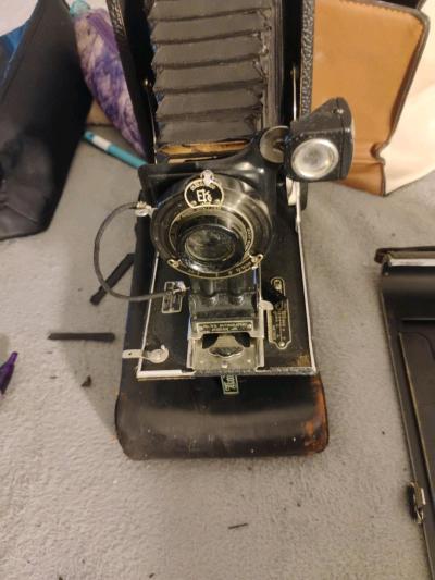 Vintage Kodak No 3A Autographic Kodak Jr Folding Camera - Thumbnail 11