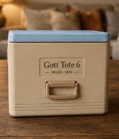 vintage Gott Tote 6 cooler Gott 6quart6canstyle tote cooler - Thumbnail 2