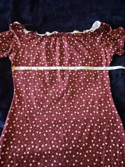 Womens Large short fitted dress - Thumbnail 5