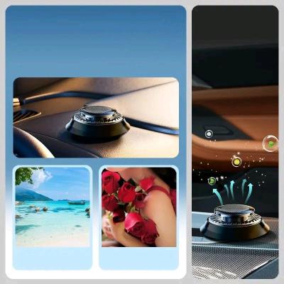 Solar Powered Electromagnetic Car Aromatherapy Diffuser - Thumbnail 4