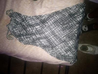 black and white dress hasnt been worn