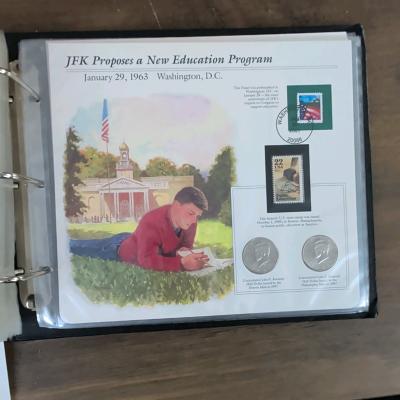 Complete Kennedy Half Dollar Collection Binder Set 19642000 - Thumbnail 11