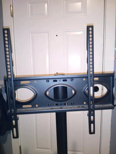 Universal Tv Mount Stand On Wheels Mobile - Thumbnail 5
