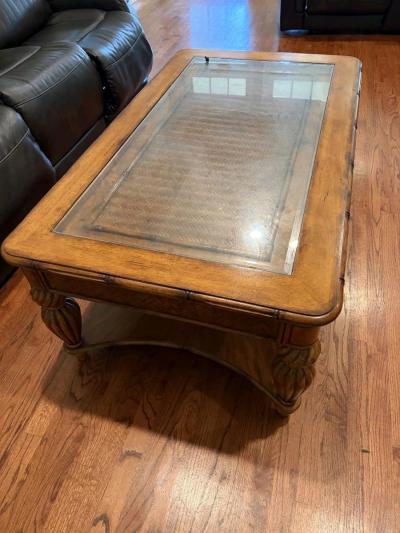 coffee table and end tables