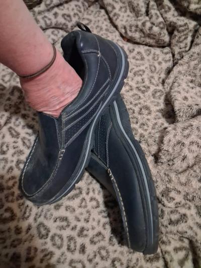 Mens fashion slide on dress shoes 13 - Thumbnail 4
