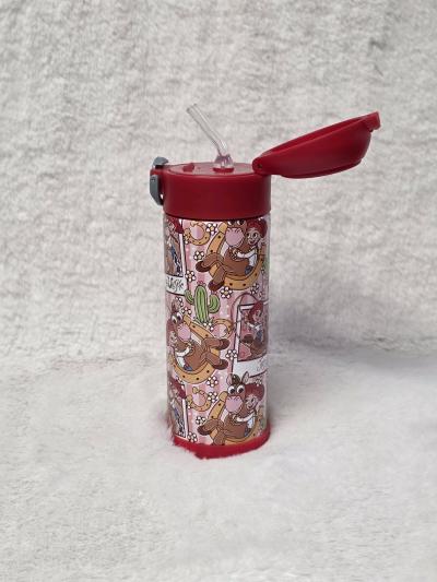 12oz Kids Water Bottle with handle - Thumbnail 6